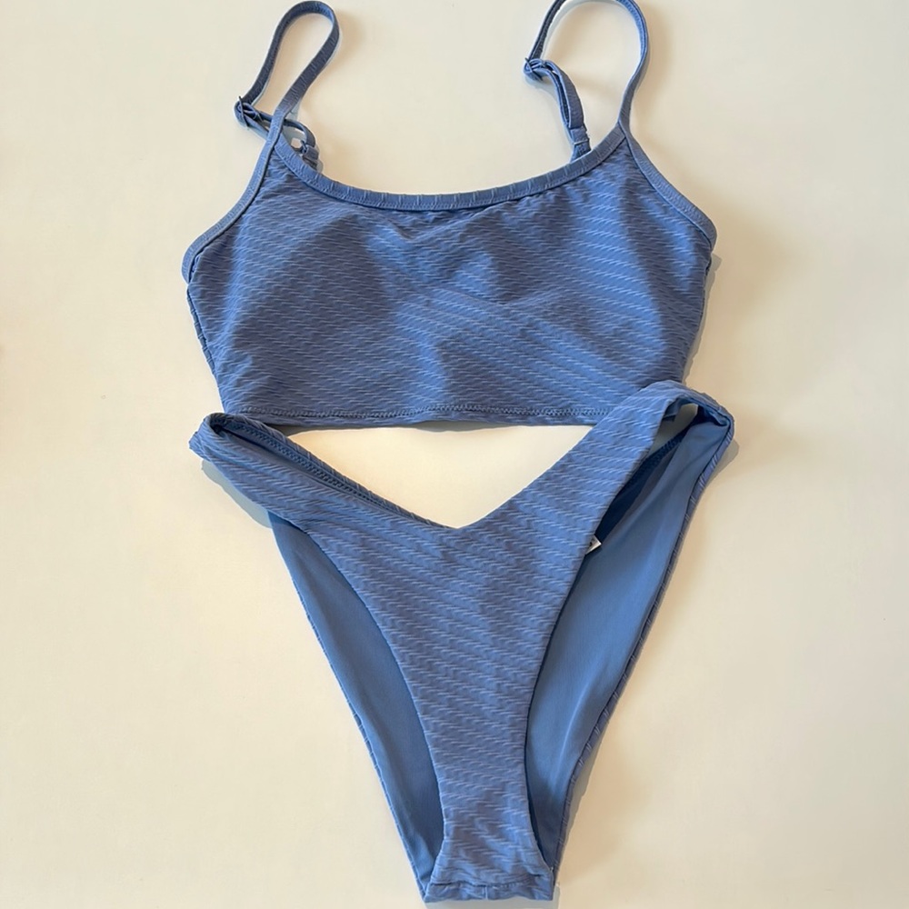 Aerie Two Piece Like New Blue Size XS